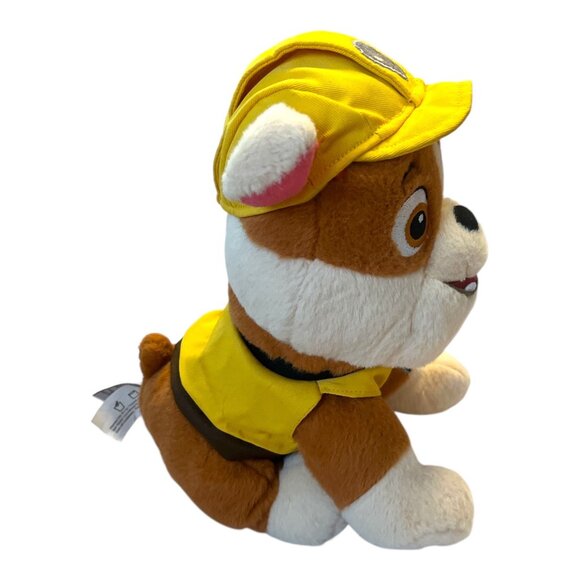 GUND Paw Patrol Rubble Plush Toy – Yellow Hat & Vest – 9” Bulldog Stuffed Animal - Picture 2 of 7